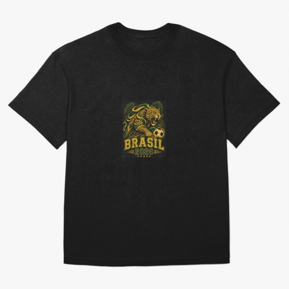 Samba Flame - Brasil World Cup 2026 Fan shirt Classic T-Shirt Live the Energy of FIFA World Cup 2026 for Fans of CR7 and Messi and England and Germany, Bringing Match Day Excitement, Supporter Culture, Golden Goals and Global Football Passion;