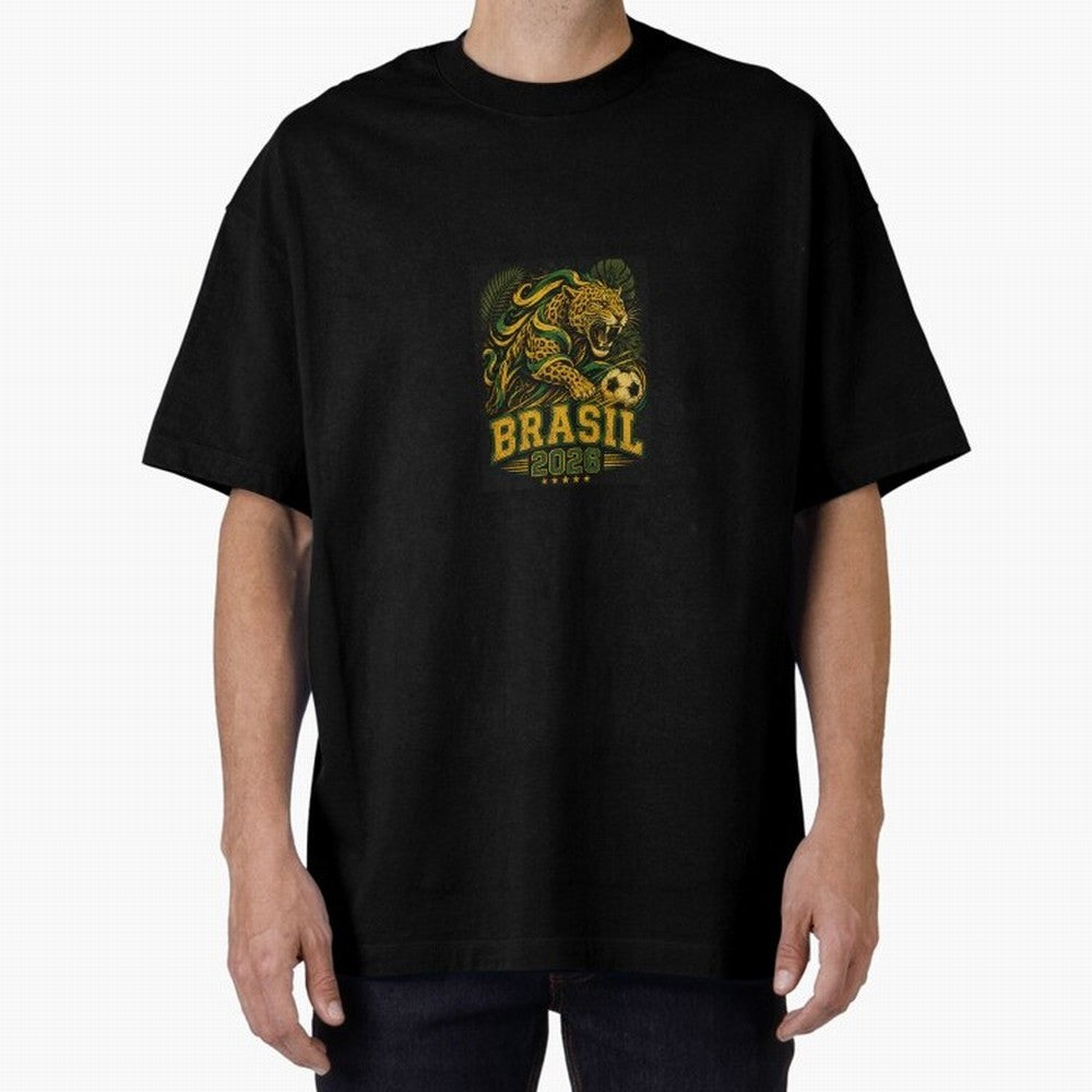 Samba Flame - Brasil World Cup 2026 Fan shirt Classic T-Shirt Live the Energy of FIFA World Cup 2026 for Fans of CR7 and Messi and England and Germany, Bringing Match Day Excitement, Supporter Culture, Golden Goals and Global Football Passion;