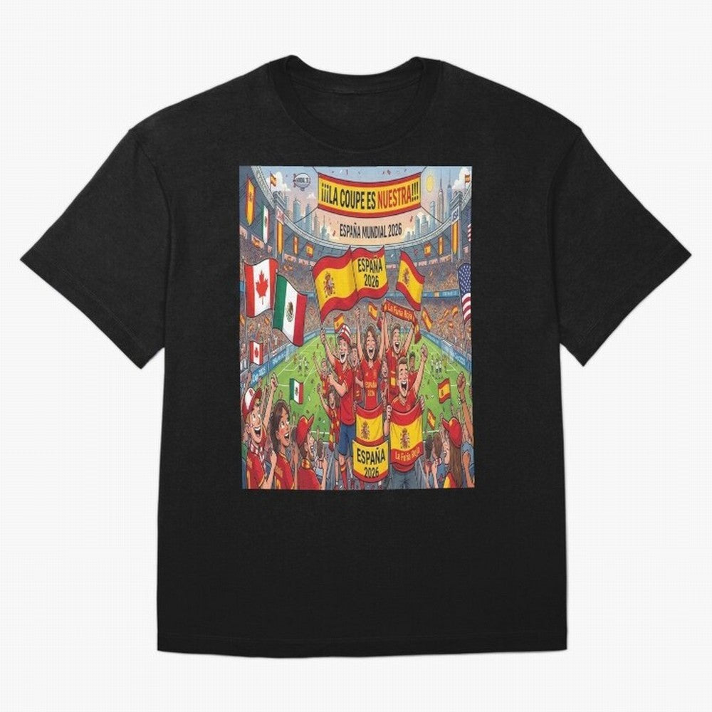 Spain World Cup 2026 - Stadium Classic T-Shirt Show Your Tournament Heart for Match Day Hype around FIFA World Cup 2026, Cristiano Ronaldo, Germany, Goal Celebration Energy, Supporter Heritage, Football Icons and Worldwide Tournament Joy; Great for