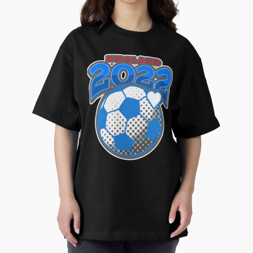 England 2022 Design Classic T-Shirt Carry the Dream of Global Football Passion for FIFA World Cup 2026 Group Stage, with Haaland, Argentina, Championship Spirit, Famous Goals, Roaring Crowds and International Football Unity; Built for Supporters