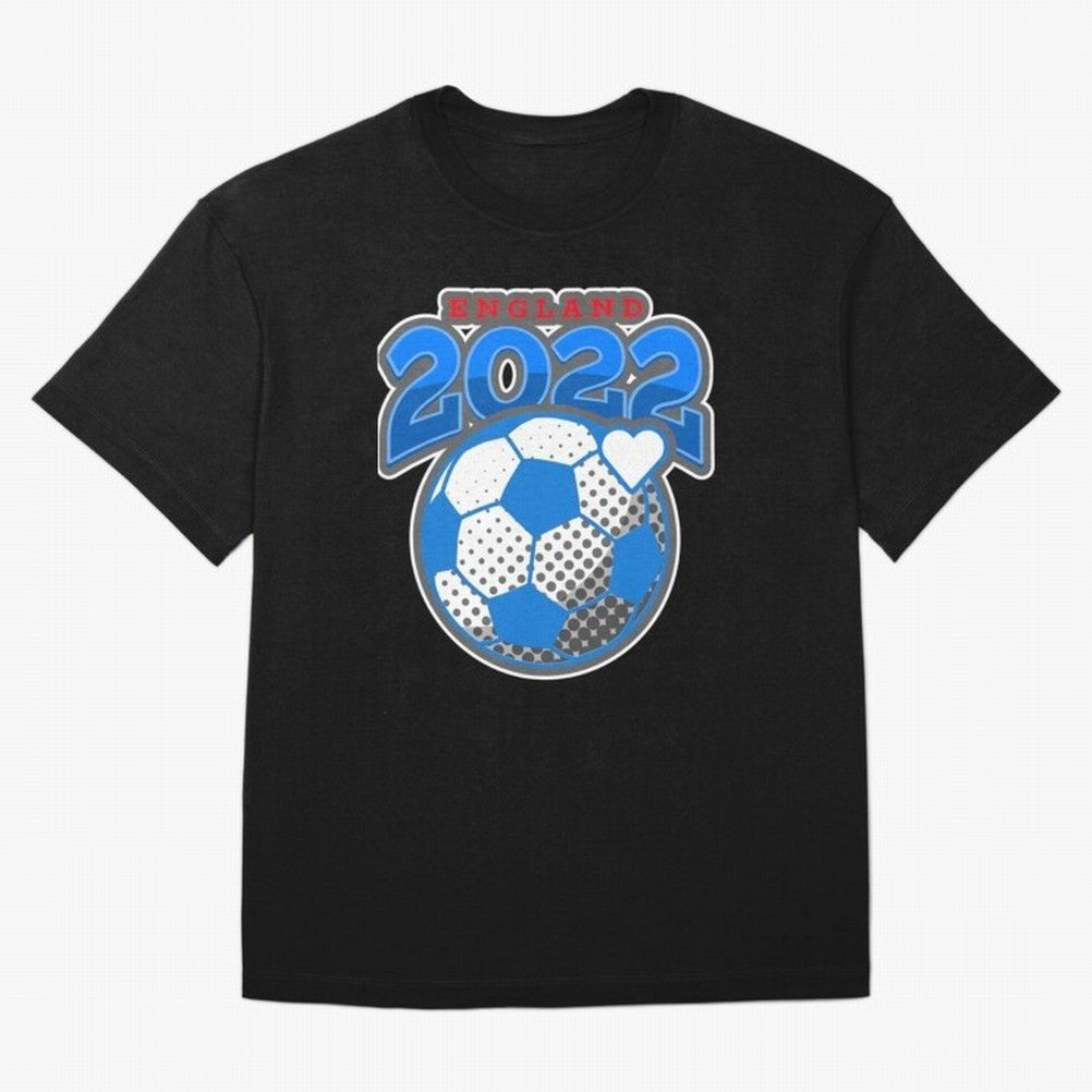 England 2022 Design Classic T-Shirt Carry the Dream of Global Football Passion for FIFA World Cup 2026 Group Stage, with Haaland, Argentina, Championship Spirit, Famous Goals, Roaring Crowds and International Football Unity; Built for Supporters
