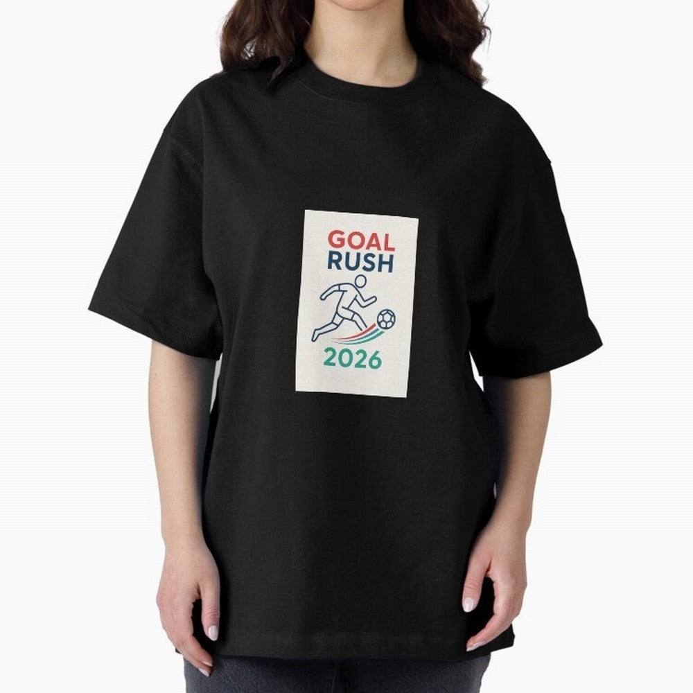 Goal Rush 2026 Classic T-Shirt Support the Legends of FIFA World Cup 2026 USA Canada Mexico Filled with CR7 and Messi, Argentina Energy, Game Day Rituals, Football Legends, Country Pride and the Road to the Final; Perfect for Supporters Who Want