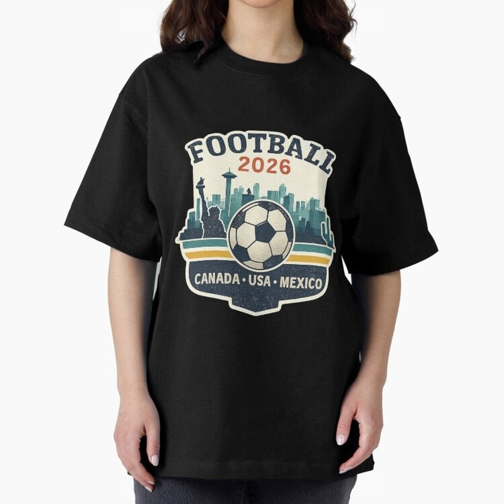 Football 2026 ¨C One World One Goal Classic T-Shirt Bring Bold Fan Energy to Match Day Hype around FIFA World Cup 2026 Group Stage, Messi, Netherlands, Global Supporter Spirit, Legendary Goals, National Colors and Tournament Celebration; Made for