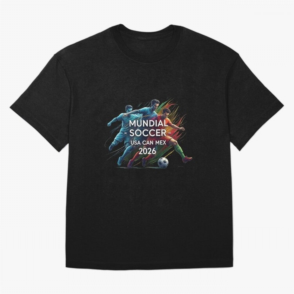 Mundial Soccer 2026 Classic T-Shirt Discover FIFA World Cup 2026 USA Canada Mexico Inspired by Mbappe, England and Germany Energy, Classic Soccer Heritage, Championship Pressure, Fan Loyalty and International Pride; Built for Supporters Chasing