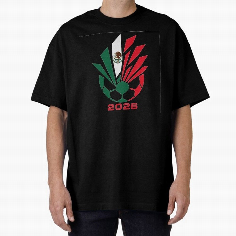 Mexican Soccer 2026 Flag Burst Emblem Classic T-Shirt Upgrade FIFA World Cup 2026 Featuring Cristiano Ronaldo, Haaland and CR7, Argentina and Brazil Energy, Global Supporter Spirit, Legendary Goals, National Colors and Tournament Celebration;
