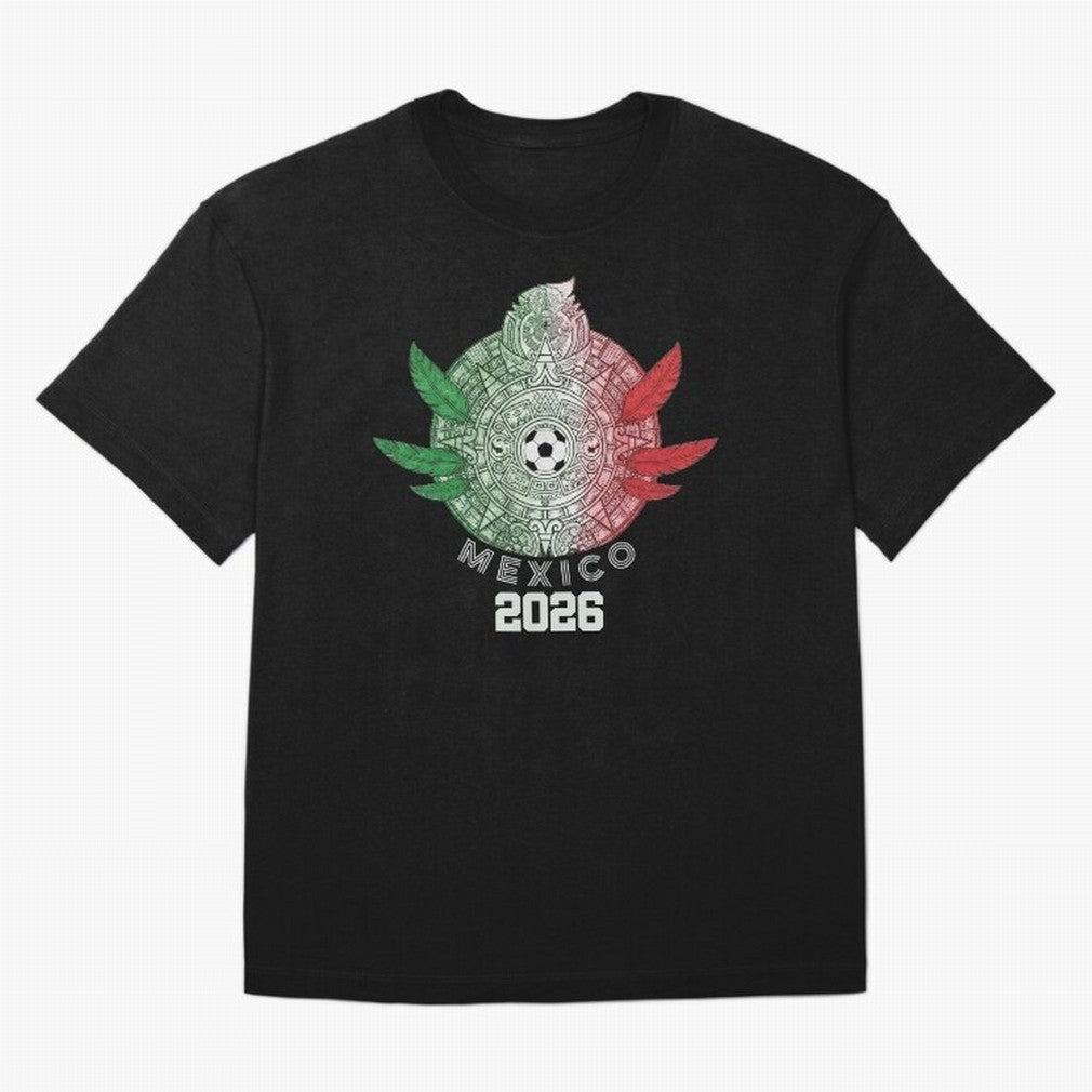 Mexico 2026 Aztec Sun Statement Classic T-Shirt Discover FIFA World Cup 2026 Group Stage Celebrating CR7, Spain Energy, Champion Mindset, Group Stage Buzz, Knockout Tension and Passionate Fan Culture; Ideal for Fans Who Follow Messi, Cristiano