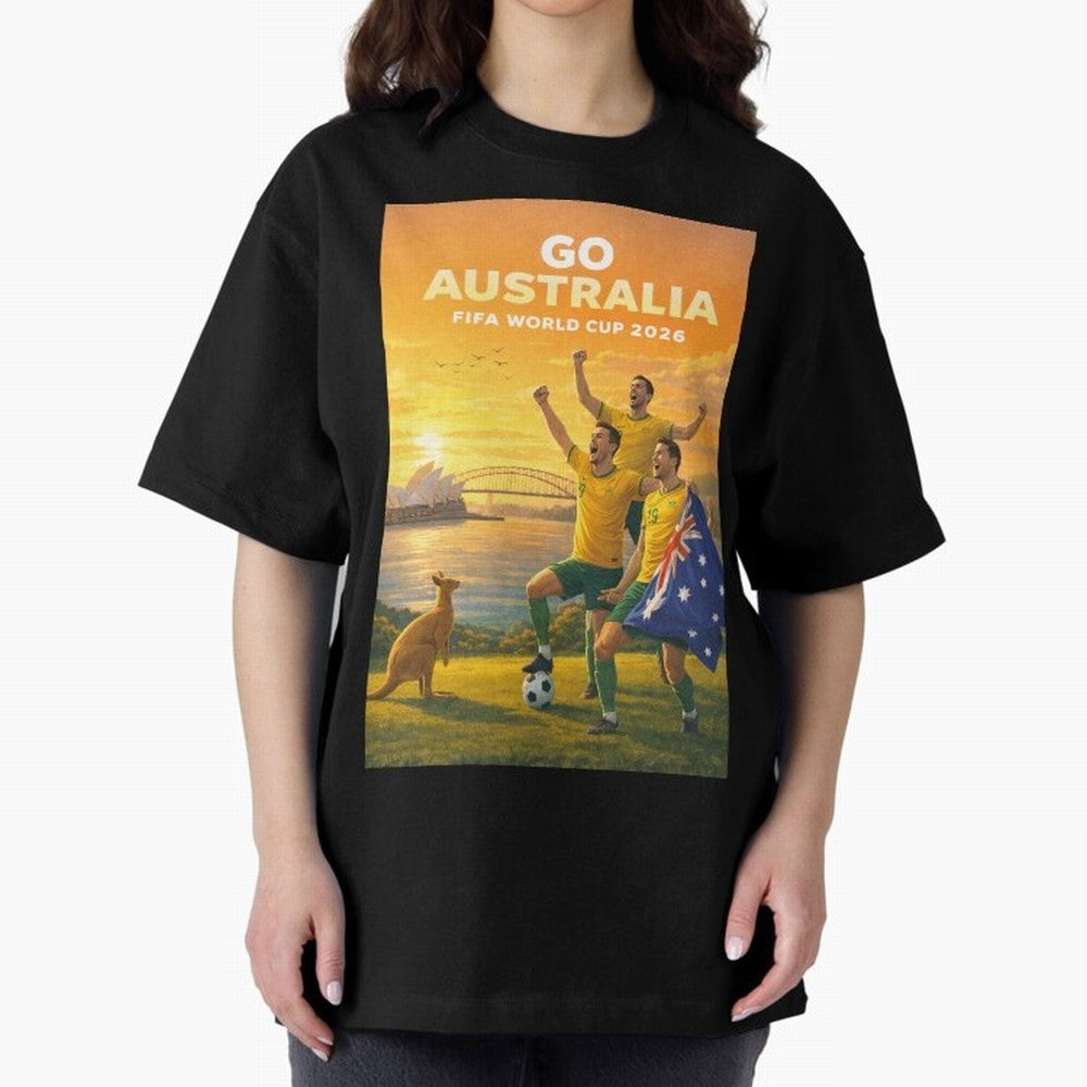 Australia Socceroos FIFA World Cup 2026 Sydney Football Australia Kangaroos Classic T-Shirt Bring a Champion Mindset to FIFA World Cup 2026 Group Stage Spirit, Highlighting Argentina, France and Brazil, Haaland and Mbappe, Championship Spirit,