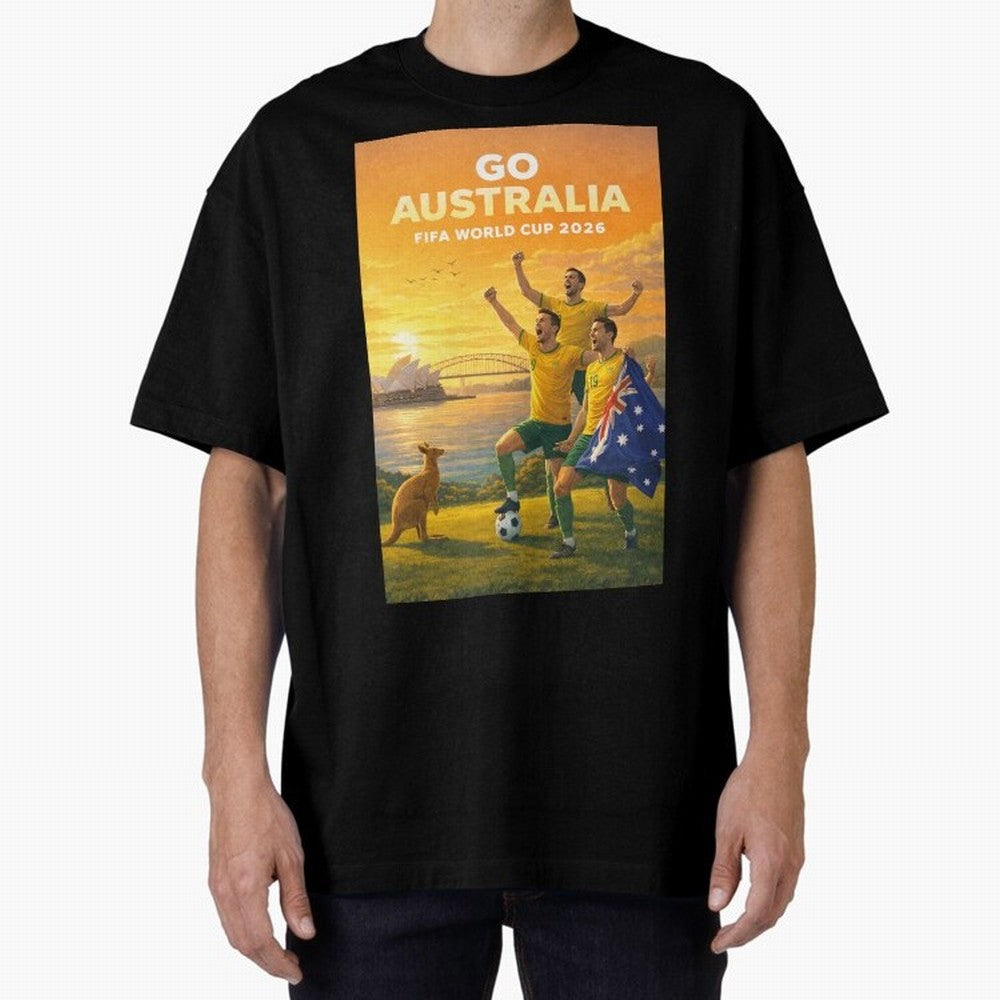 Australia Socceroos FIFA World Cup 2026 Sydney Football Australia Kangaroos Classic T-Shirt Bring a Champion Mindset to FIFA World Cup 2026 Group Stage Spirit, Highlighting Argentina, France and Brazil, Haaland and Mbappe, Championship Spirit,