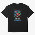Infinity Loop World Cup 2026 Host Nation Classic T-Shirt Honor the Beautiful Game during Global Football Passion for FIFA World Cup 2026 USA Canada Mexico, with Neymar, Haaland and Cristiano Ronaldo, France, Retro Football Energy, Iconic Rivalries,