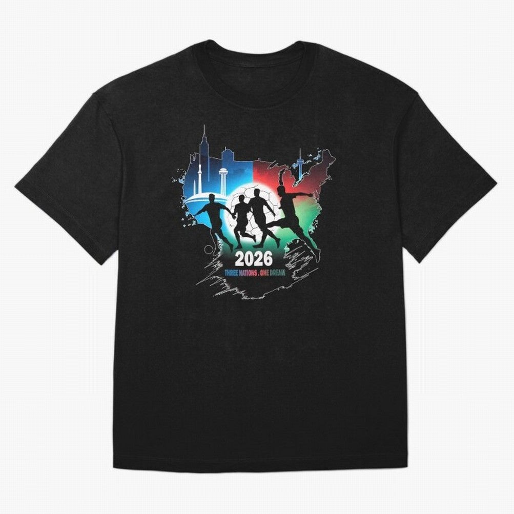 Vancouver soccer 2026 Classic T-Shirt Make Your Look Match Global Football Passion for FIFA World Cup 2026, Featuring Neymar, Haaland and Cristiano Ronaldo, England, Vintage Soccer Flavor, Modern Football Stars, National Flags and Final Night