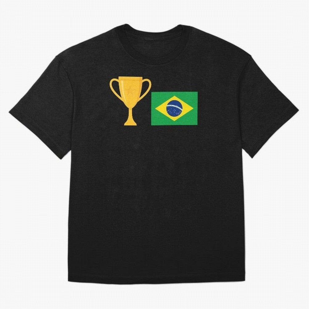 Brazil Soccer Team Fan Football Brazilian Flag 2022 T-Shirt - Brazil T shirt Soccer - Brazil Flag Vintage - Brazilian Classic T-Shirt Create FIFA World Cup 2026 Spirit, Celebrating Portugal, Spain and Germany, CR7, Worldwide Fan Energy, Dramatic