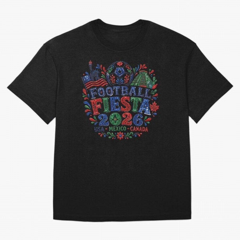 Football Fiesta 2026 USA Mexico Canada Soccer Art Classic T-Shirt Wear the Spirit of Match Day Hype around FIFA World Cup 2026 USA Canada Mexico, Mbappe, England, France and Netherlands, Game Day Rituals, Football Legends, Country Pride and the