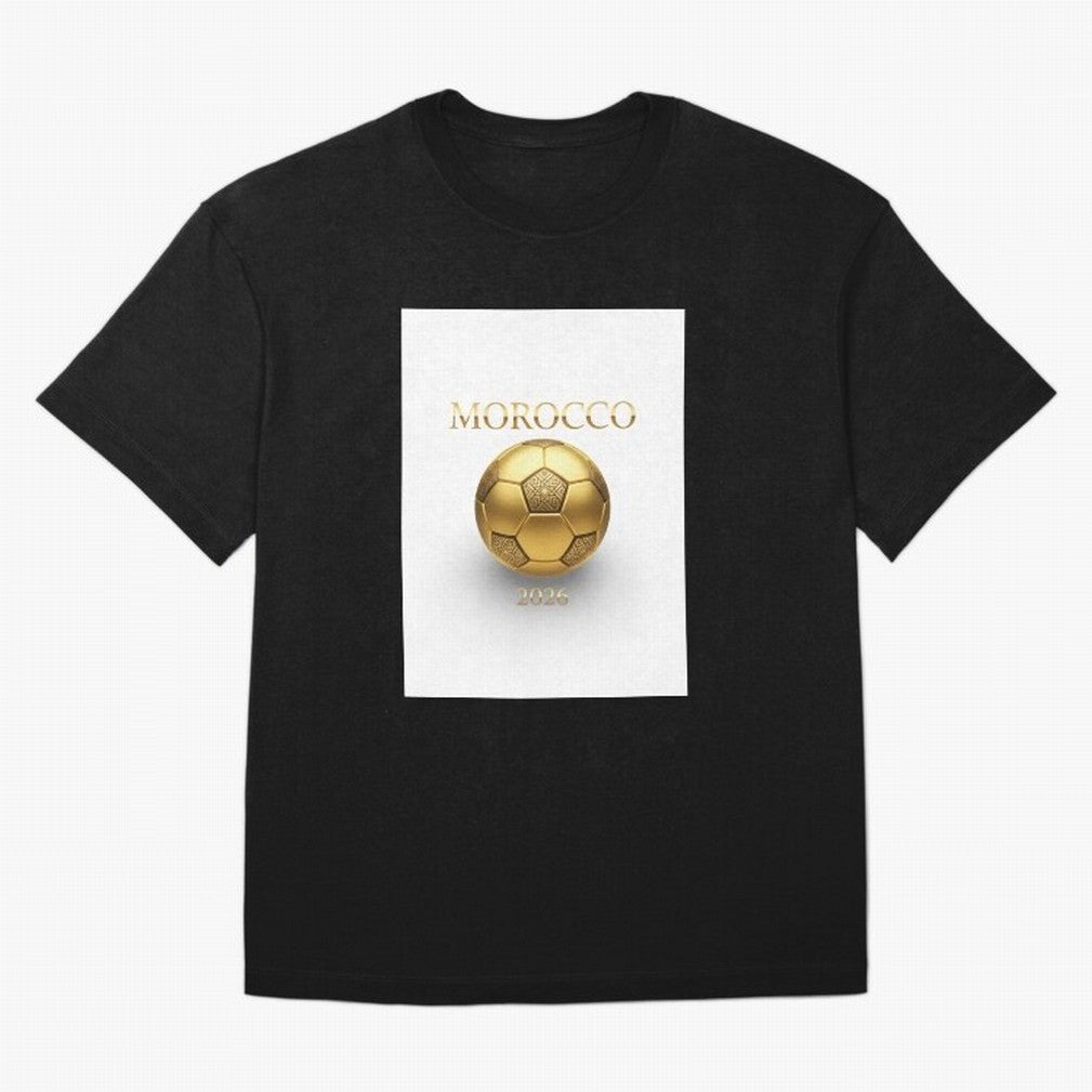 Copy of Morocco 2026 World Cup - Traditional Zellige Football Design Classic T-Shirt Make Your Look Match the FIFA World Cup 2026 Journey through Mbappe and Neymar Highlights, France Pride, Retro Football Energy, Iconic Rivalries, Trophy Chase