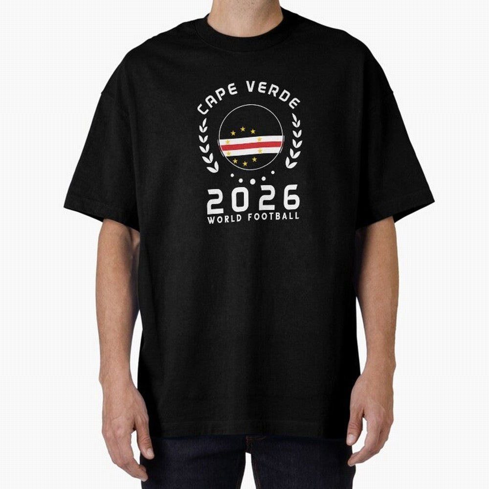 World Cup 2026 Cape Verde Football Fan Cape Verdean Supporter Gift T-Shirt_85310196 Classic T-Shirt Fuel Your Fan Pride for Global Football Passion for FIFA World Cup 2026, with Messi and Cristiano Ronaldo, England and Germany, Supporter Pride,