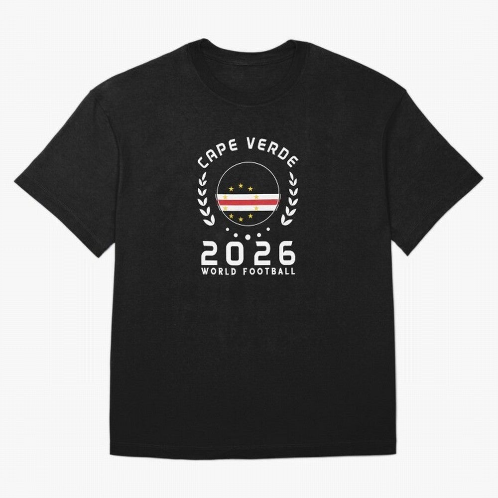 World Cup 2026 Cape Verde Football Fan Cape Verdean Supporter Gift T-Shirt_85310196 Classic T-Shirt Fuel Your Fan Pride for Global Football Passion for FIFA World Cup 2026, with Messi and Cristiano Ronaldo, England and Germany, Supporter Pride,