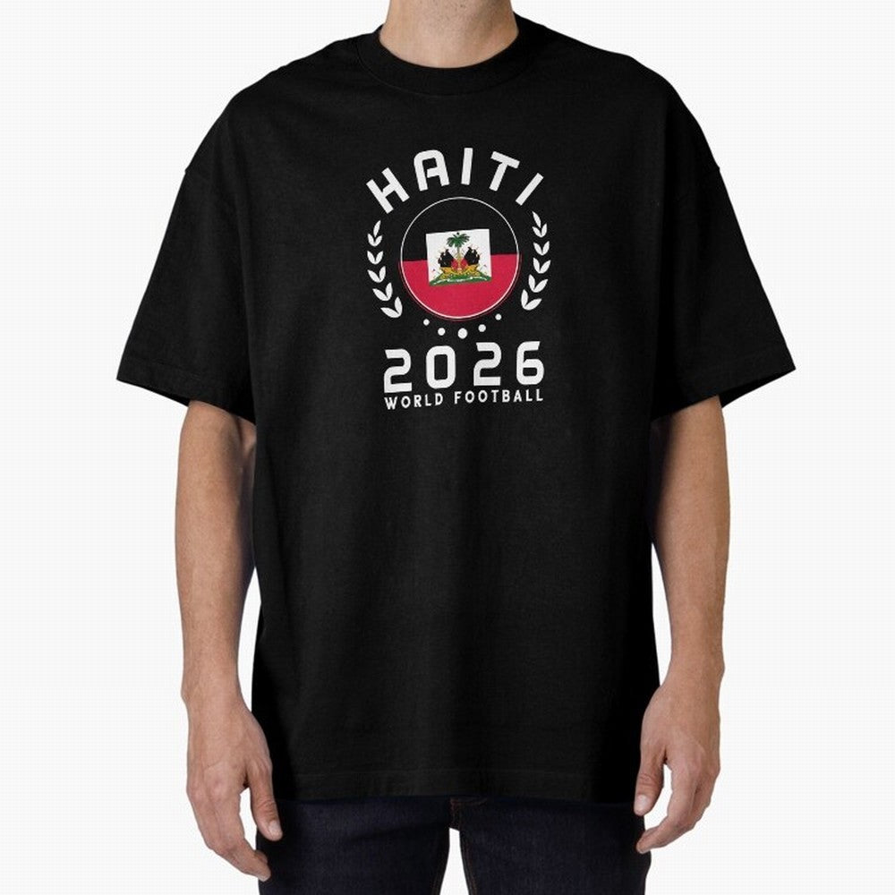 World Cup 2026 Haiti Football Fan Haitian Supporter T-Shirt_84687246 Classic T-Shirt Bring Legendary Rivalry Energy to FIFA World Cup 2026 Group Stage for Fans of Cristiano Ronaldo and Portugal, Spain and Germany, Bringing Match Day Excitement,