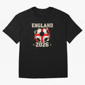 Front Print England Soccer World Cup 2026 - English Fan Gift T-Shirt_84562392 Classic T-Shirt Live for the Drama of FIFA World Cup 2026 Group Stage Spirit, Inspired by France and Portugal, Messi, Neymar and Mbappe, Soccer Culture, Superstar