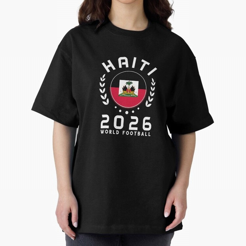 World Cup 2026 Haiti Football Fan Haitian Supporter T-Shirt_84687246 Classic T-Shirt Bring Trophy Dreams to the FIFA World Cup 2026 Group Stage Journey through Mbappe and Neymar Highlights, Portugal, Spain and Germany Pride, Classic Soccer
