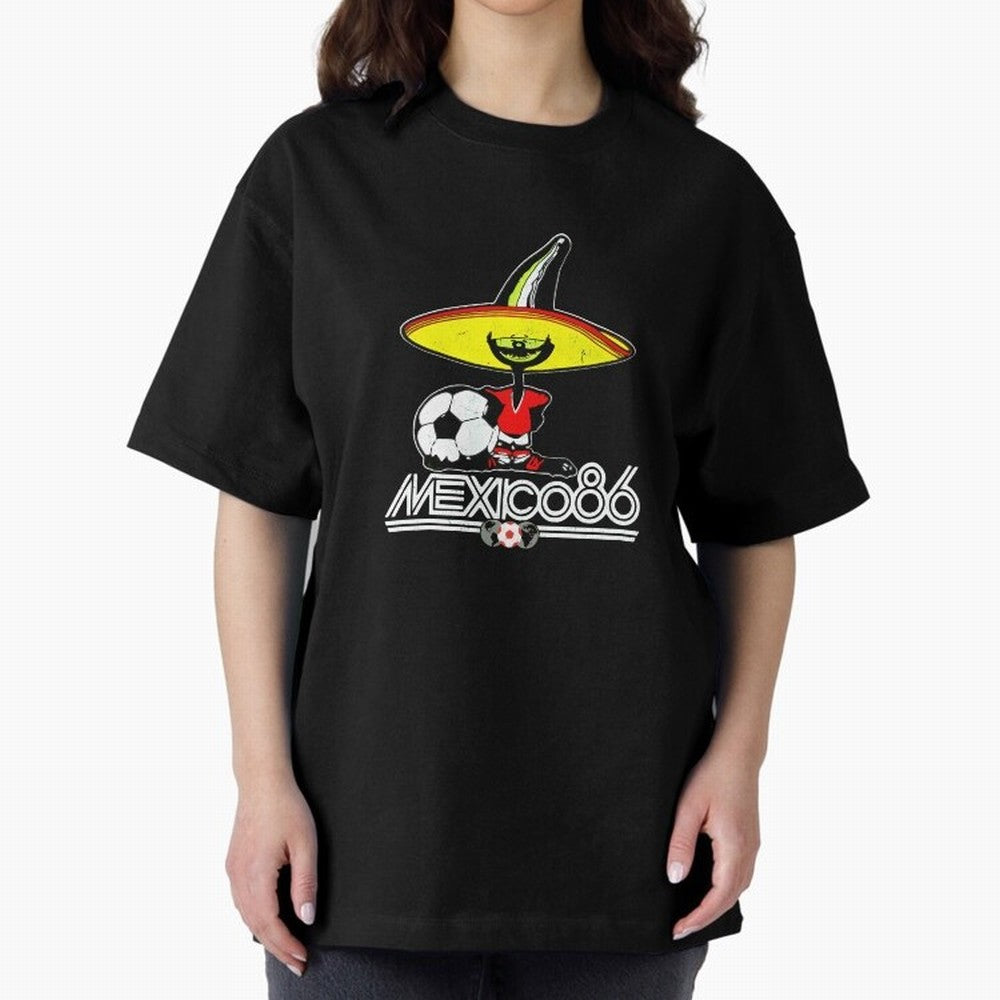 Mexico 86 World Cup Pique Retro Vintage T-Shirt_90751770 Classic T-Shirt Treasure FIFA World Cup 2026 Group Stage Featuring Haaland, Brazil Energy, Vintage Soccer Flavor, Modern Football Stars, National Flags and Final Night Emotion; Made for Die