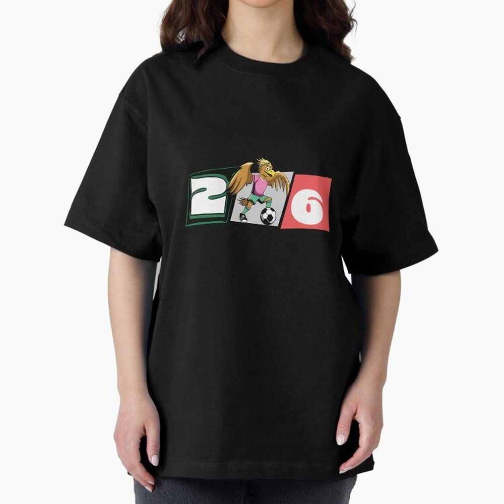 Mexico World Cup 2026 Horizontal T-Shirt_83569561 Classic T-Shirt Celebrate Unforgettable Nights in Global Football Passion for FIFA World Cup 2026 USA Canada Mexico, Capturing Cristiano Ronaldo, Haaland and CR7, Germany, Retro Football Energy,