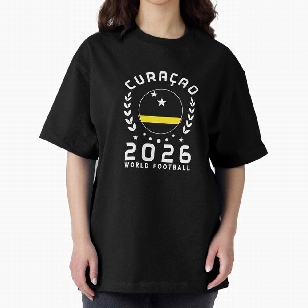 World Cup 2026 Curacao Football Fan Curacaoan Supporter T-Shirt_85310550 Classic T-Shirt Celebrate Every Goal in FIFA World Cup 2026 for Fans of Neymar, Haaland and Cristiano Ronaldo and Brazil, Portugal and Argentina, Bringing Football Festival