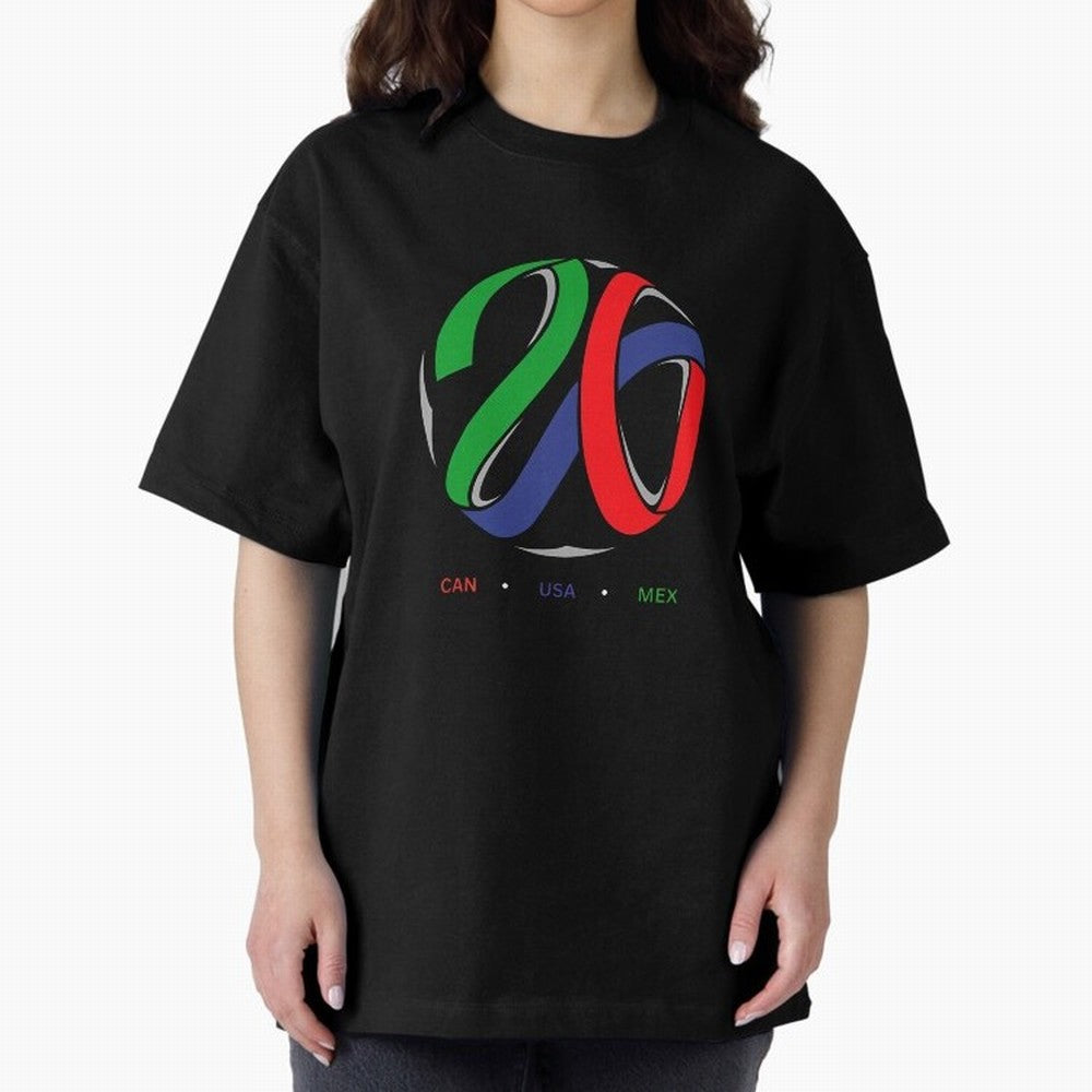 FIFA World Cup 2026 T-Shirt_83870360 Classic T-Shirt Bring Global Tournament Vibes to FIFA World Cup 2026 Spirit, Filled with France and Portugal, CR7 and Messi, Champion Mindset, Group Stage Buzz, Knockout Tension and Passionate Fan Culture; Great