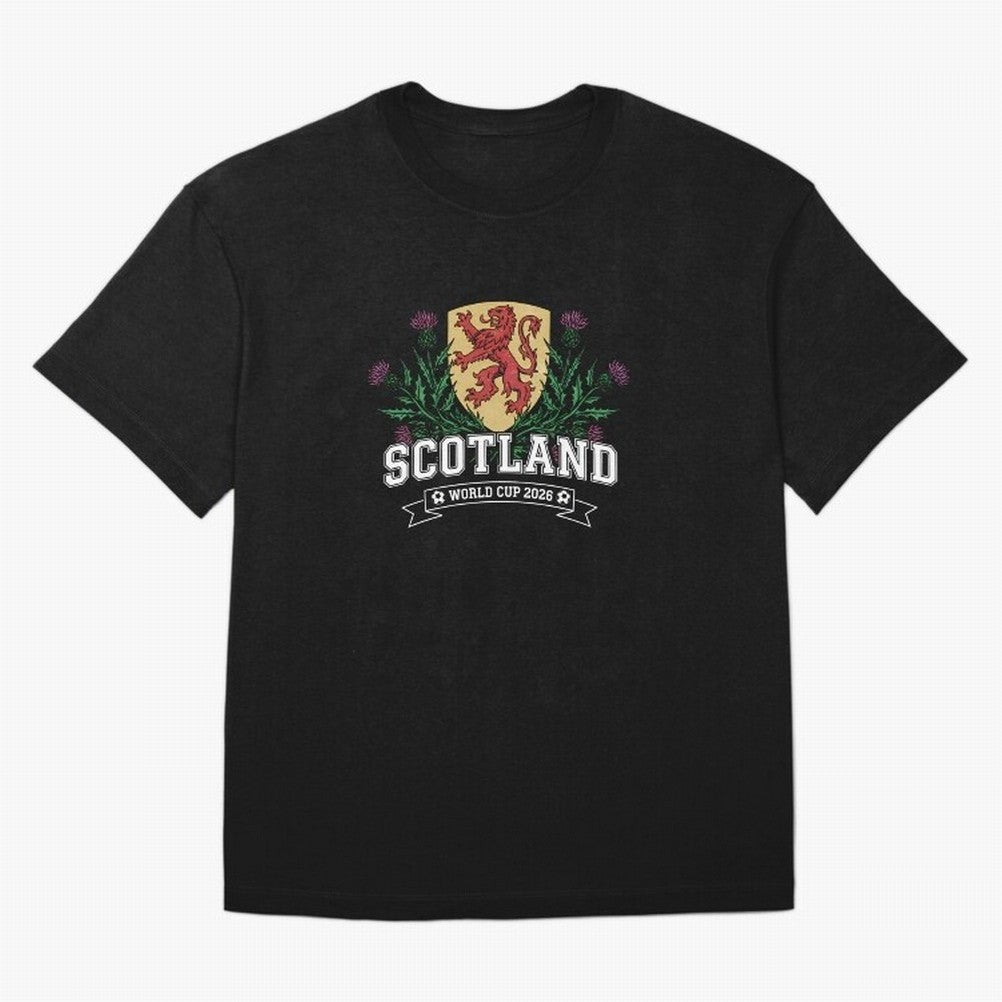 Scotland World Cup 2026 - Tartan Army Football Fan, USA Mexico Canada, Sports Souvenir T-Shirt_84153702 Classic T-Shirt Bring a Vintage Feel to FIFA World Cup 2026 USA Canada Mexico Celebrating Haaland and Mbappe, France Energy, Football Festival