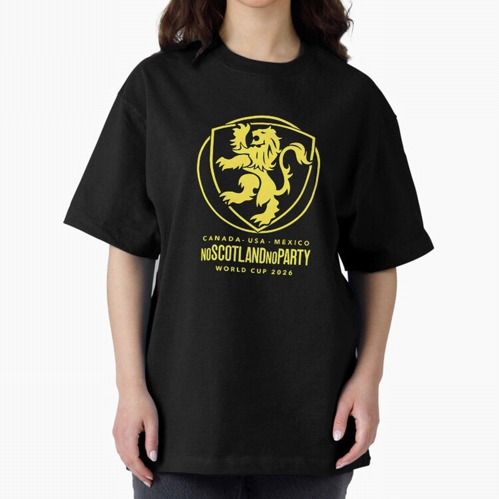 Scotland World Cup 2026 No Scotland No Party T-Shirt_83987455 Classic T-Shirt Celebrate Rivalries and Pride in FIFA World Cup 2026 USA Canada Mexico for Fans of Messi and Argentina, Bringing Classic Soccer Heritage, Championship Pressure, Fan