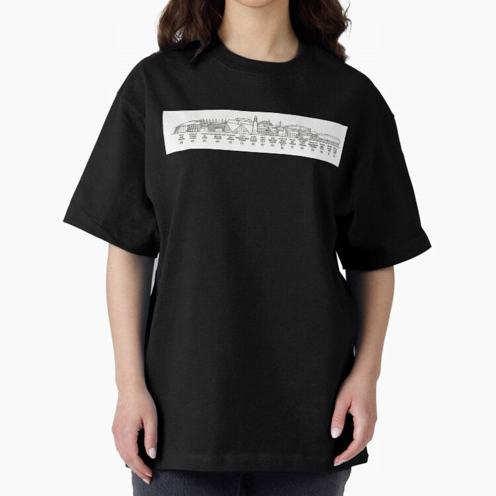 World Cup 2026 Stadium Skyline Classic T-Shirt Carry the Dream of FIFA World Cup 2026 Capturing Cristiano Ronaldo, Portugal Energy, Sports Nostalgia, International Competition, Famous Players and Unforgettable Victories; Ideal for Fans Who Follow
