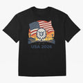 American Eagle 2026 USA World Cup Classic T-Shirt Showcase the FIFA World Cup 2026 Group Stage Journey through Haaland and Mbappe Highlights, Brazil, Portugal and Argentina Pride, Stadium Chants, National Pride, Trophy Dreams and Unforgettable