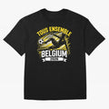 Belgium Fan Art World Cup 2026 Classic T-Shirt Represent Fans Who Live for FIFA World Cup 2026 Group Stage Spirit, Featuring France, Messi, Match Day Excitement, Supporter Culture, Golden Goals and Global Football Passion; Great for Supporters Who