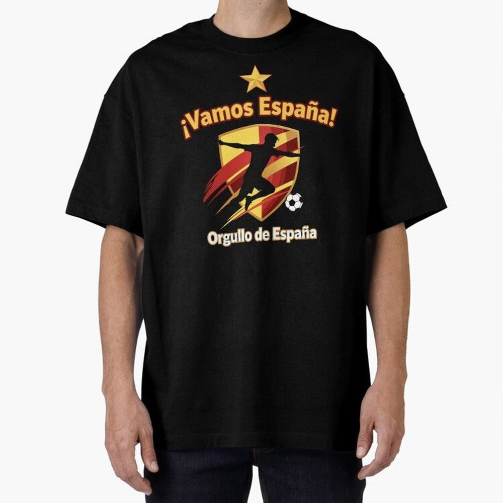 Spain World Cup 2026 Fan Art Classic T-Shirt Experience the Global Stage of FIFA World Cup 2026 USA Canada Mexico Spirit, Built around Spain, Neymar, Haaland and Cristiano Ronaldo, Global Supporter Spirit, Legendary Goals, National Colors and