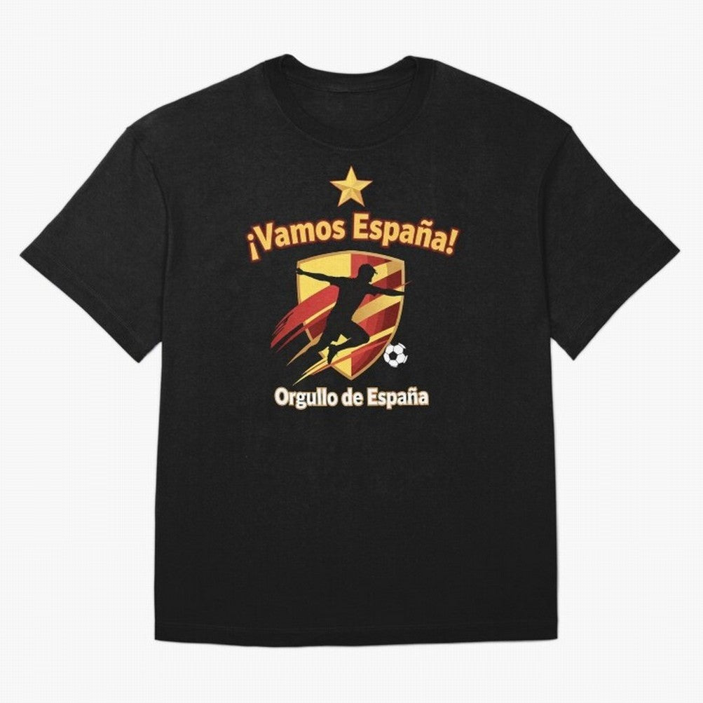 Spain World Cup 2026 Fan Art Classic T-Shirt Experience the Global Stage of FIFA World Cup 2026 USA Canada Mexico Spirit, Built around Spain, Neymar, Haaland and Cristiano Ronaldo, Global Supporter Spirit, Legendary Goals, National Colors and