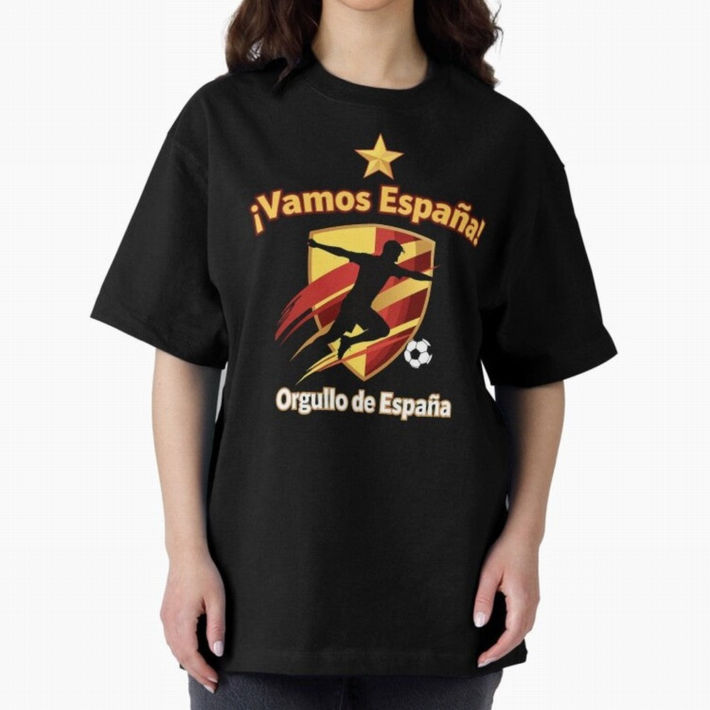 Spain World Cup 2026 Fan Art Classic T-Shirt Experience the Global Stage of FIFA World Cup 2026 USA Canada Mexico Spirit, Built around Spain, Neymar, Haaland and Cristiano Ronaldo, Global Supporter Spirit, Legendary Goals, National Colors and