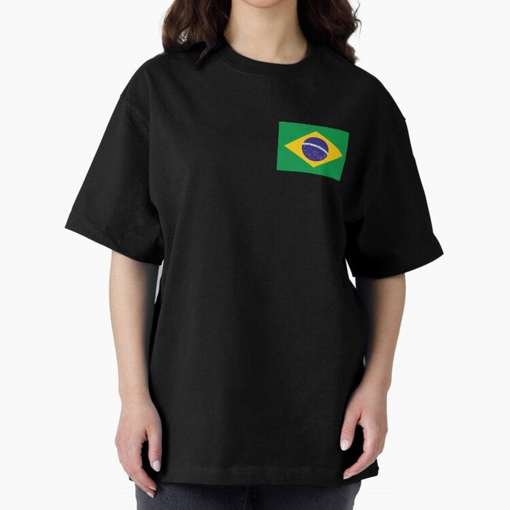 Brazil Flag Classic T-Shirt Bring World Football Passion into Global Football Passion for FIFA World Cup 2026, Built around Neymar, Haaland and Cristiano Ronaldo, England, France and Netherlands, Goal Celebration Energy, Supporter Heritage,