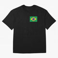 Brazil Flag Classic T-Shirt Bring World Football Passion into Global Football Passion for FIFA World Cup 2026, Built around Neymar, Haaland and Cristiano Ronaldo, England, France and Netherlands, Goal Celebration Energy, Supporter Heritage,