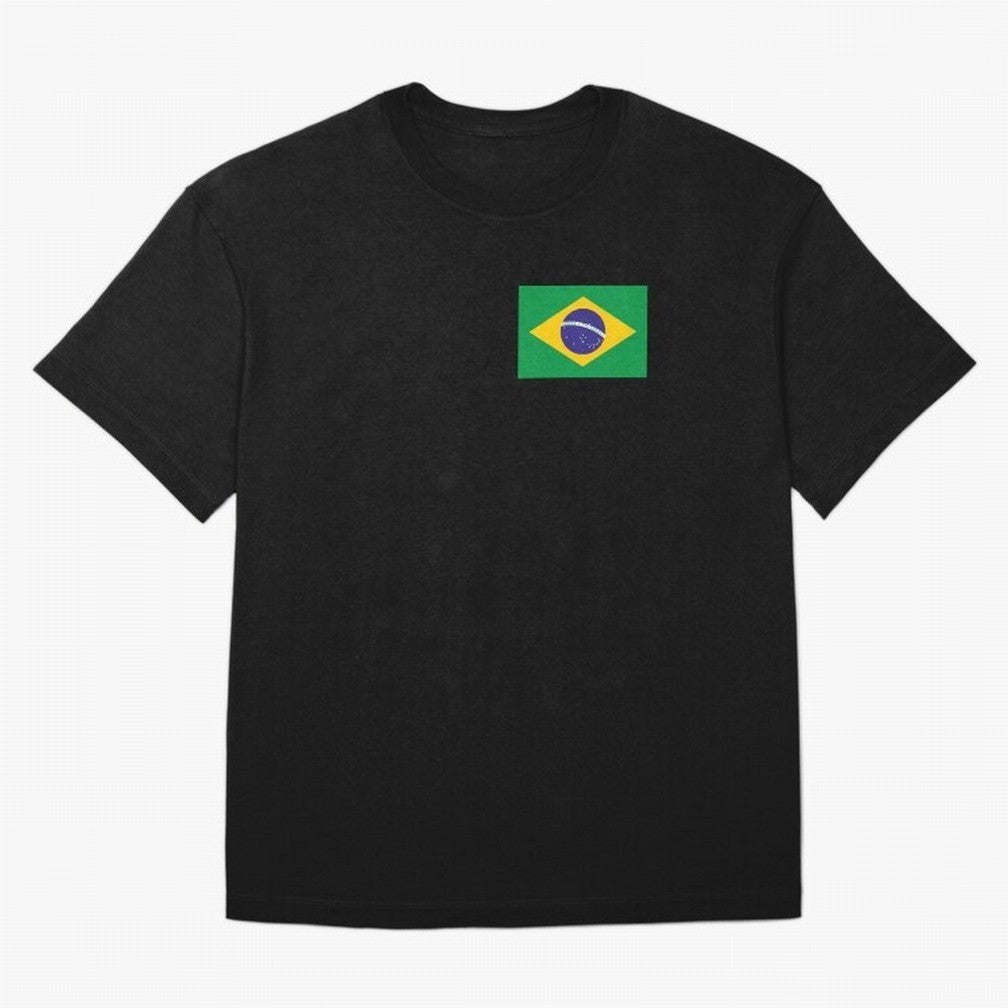 Brazil Flag Classic T-Shirt Bring World Football Passion into Global Football Passion for FIFA World Cup 2026, Built around Neymar, Haaland and Cristiano Ronaldo, England, France and Netherlands, Goal Celebration Energy, Supporter Heritage,