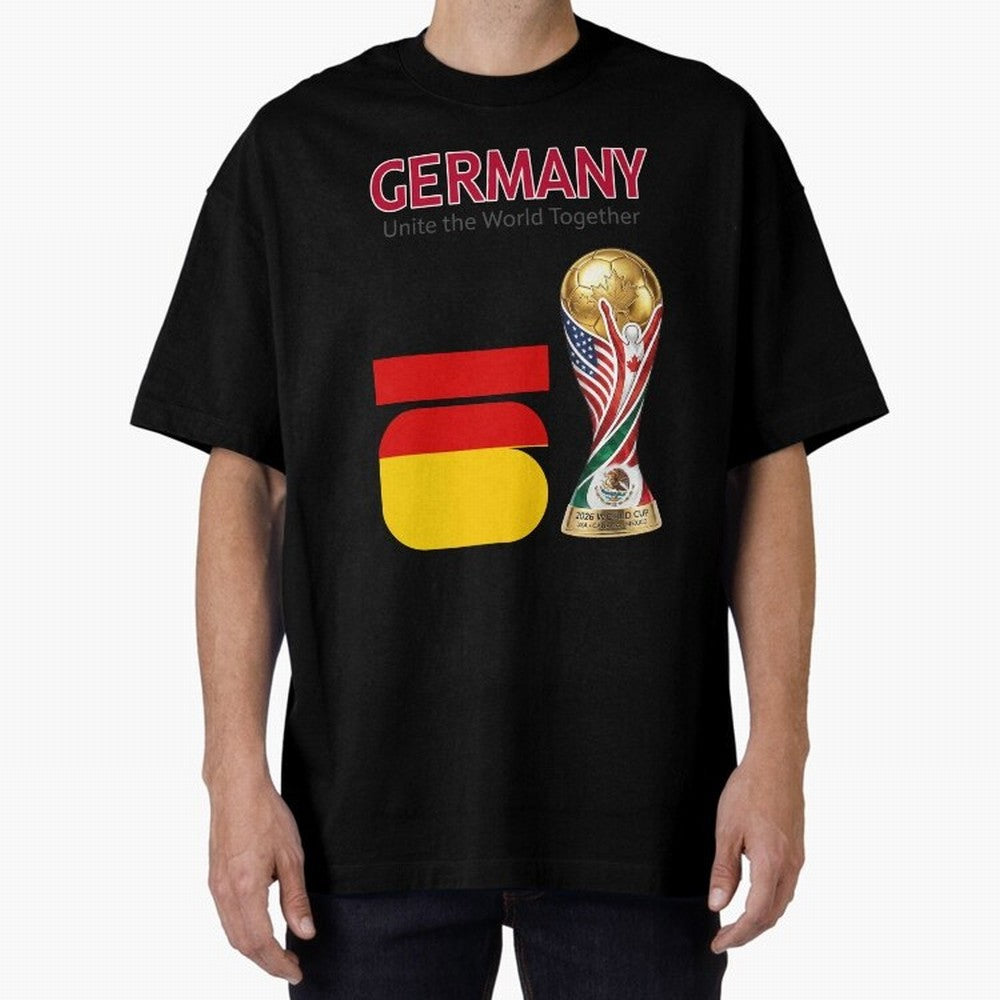 World Cup 2026, IMG 032, GERMANY 002 Classic T-Shirt Enjoy Global Football Passion for FIFA World Cup 2026 Group Stage, Connected to Neymar, Haaland and Cristiano Ronaldo, Germany, Global Supporter Spirit, Legendary Goals, National Colors and