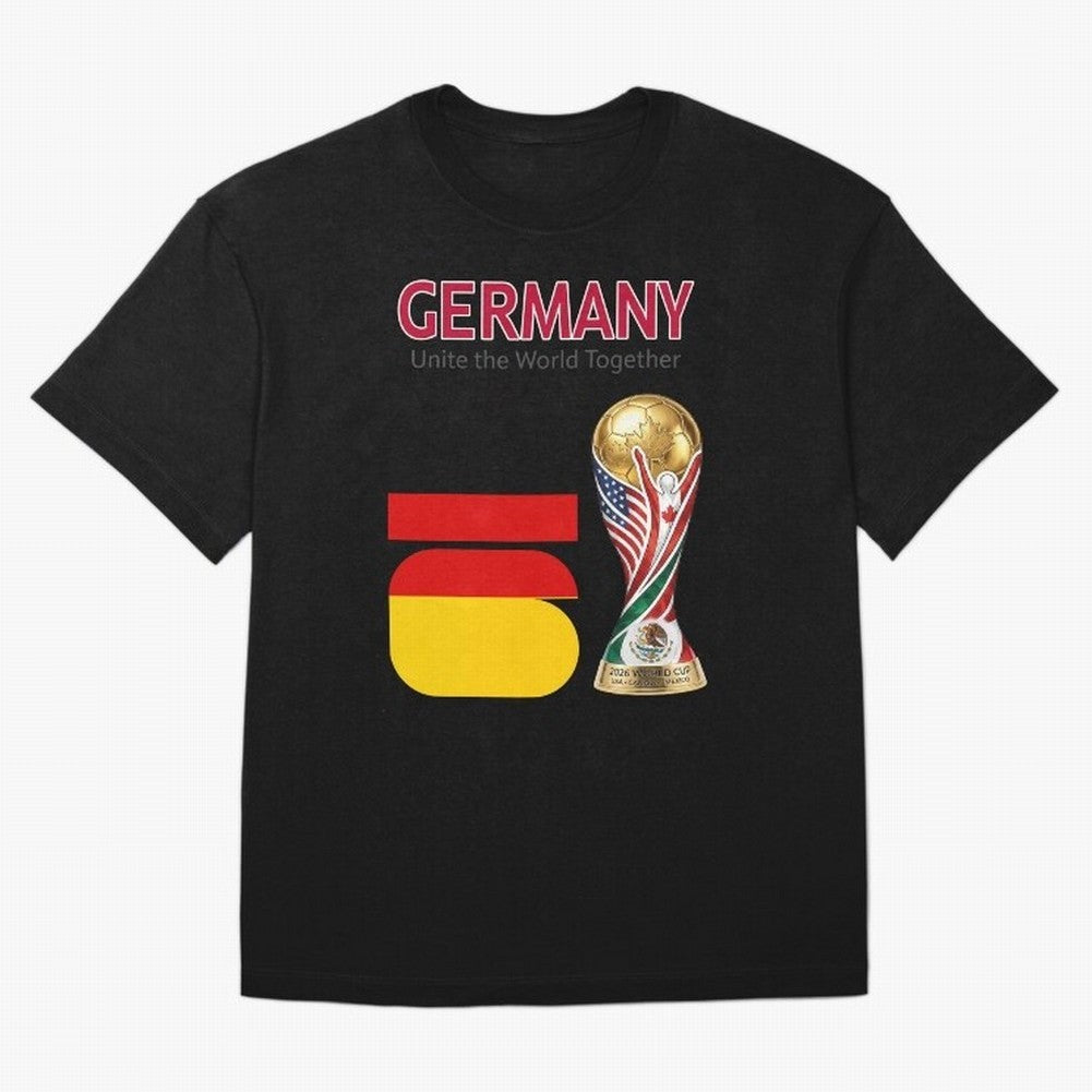 World Cup 2026, IMG 032, GERMANY 002 Classic T-Shirt Enjoy Global Football Passion for FIFA World Cup 2026 Group Stage, Connected to Neymar, Haaland and Cristiano Ronaldo, Germany, Global Supporter Spirit, Legendary Goals, National Colors and
