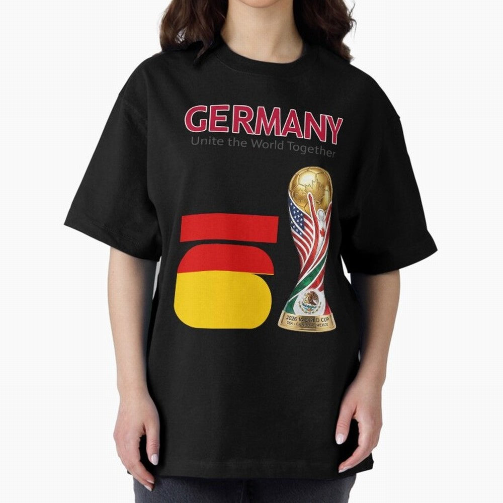 World Cup 2026, IMG 032, GERMANY 002 Classic T-Shirt Enjoy Global Football Passion for FIFA World Cup 2026 Group Stage, Connected to Neymar, Haaland and Cristiano Ronaldo, Germany, Global Supporter Spirit, Legendary Goals, National Colors and