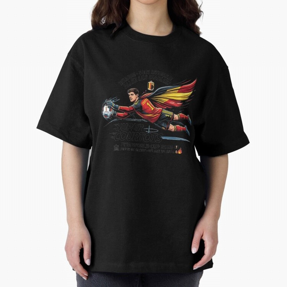 Thibaut Courtois Fan Art Classic T-Shirt Get Ready for Global Football Passion for FIFA World Cup 2026, Driven by Messi, Brazil, Worldwide Fan Energy, Dramatic Goals, Stadium Lights and Championship Celebrations; Perfect for Fans, Collectors,