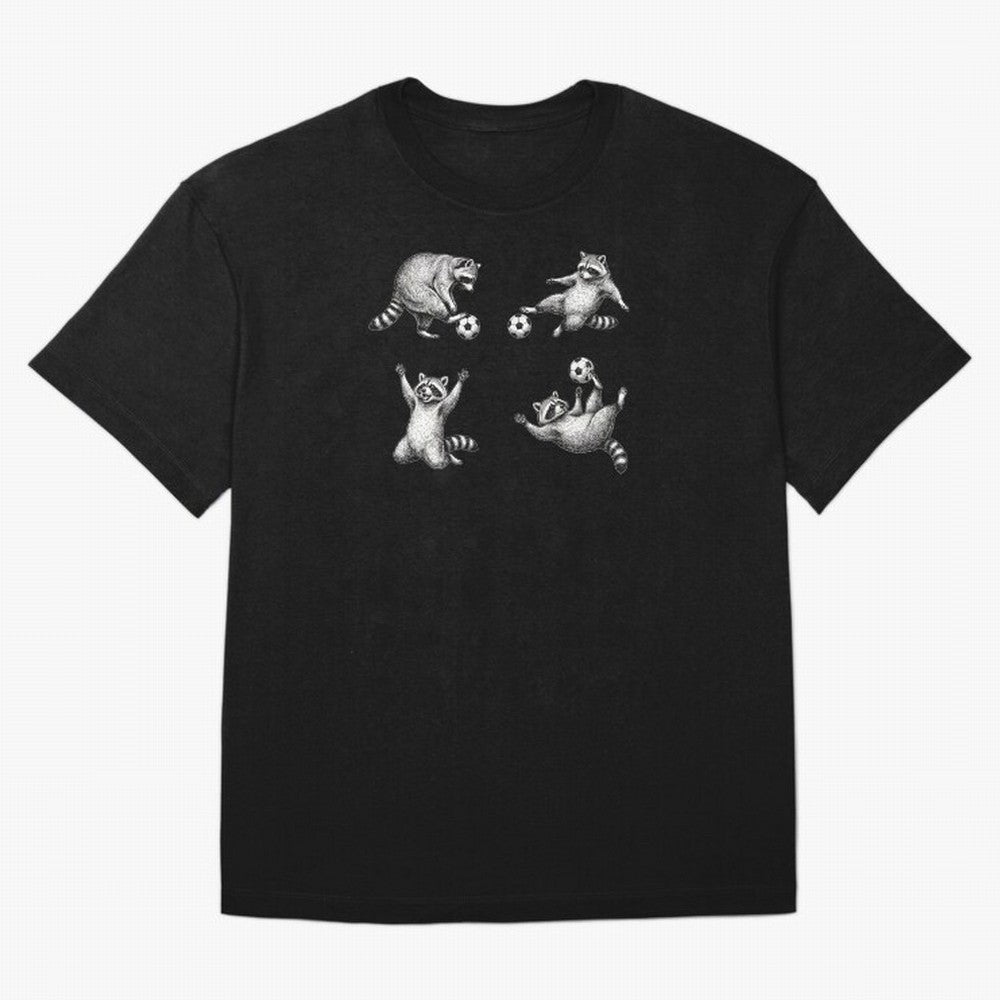 Funny Raccoon Soccer World Cup 2026 Games Classic T-Shirt Make Every Kick Count in Global Football Passion for FIFA World Cup 2026 Group Stage, Made for Messi and Cristiano Ronaldo, England, France and Netherlands, Fan Favorite Moments, National
