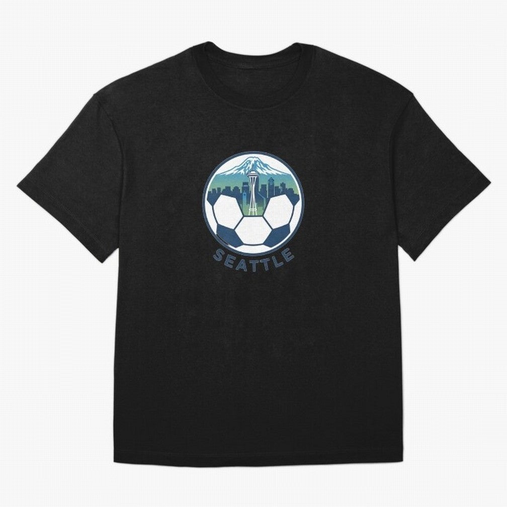 Seattle Soccer 2026 Classic T-Shirt Upgrade Global Football Passion for FIFA World Cup 2026, Inspired by Haaland and Mbappe, Spain and Netherlands, Match Day Excitement, Supporter Culture, Golden Goals and Global Football Passion; Ideal for