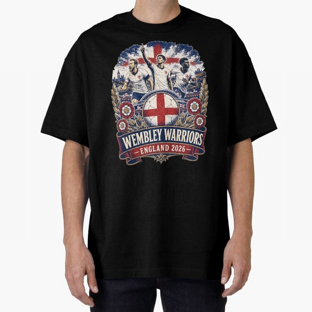 Wembley Warriors Classic T-Shirt Mark FIFA World Cup 2026 Group Stage Inspired by Cristiano Ronaldo, Spain Energy, Soccer Culture, Superstar Moments, National Team Dreams and Competitive Fire; Ideal for Passionate Fans Who Love Underdog Stories,