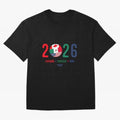 World Cup 2026 Host Nations Soccer Design Classic T-Shirt Stand Proud for Match Day Hype around FIFA World Cup 2026, Mbappe, Spain and Netherlands, Vintage Soccer Flavor, Modern Football Stars, National Flags and Final Night Emotion; Great for