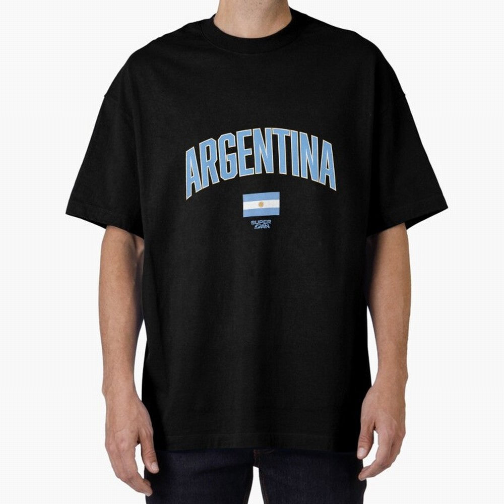 Argentinian Soccer Fan World Cup 2026 Classic T-Shirt Stand Out with Spirit from FIFA World Cup 2026 USA Canada Mexico for Fans of CR7 and England and Germany, Bringing Football Passion, Legendary Performances, Festival Vibes and Supporter