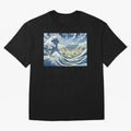 Soccer Players in Hokusai Waves Japan Classic T-Shirt Show Fan Pride Across FIFA World Cup 2026 Group Stage for Fans of Cristiano Ronaldo, Haaland and CR7 and Germany, Bringing Stadium Chants, National Pride, Trophy Dreams and Unforgettable
