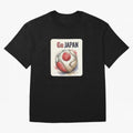 Go Japan Soccer Ball Flag | Japanese Football Fan Graphic Tee Classic T-Shirt Bring Home Global Football Passion for FIFA World Cup 2026, Connected to Haaland, Portugal, Spain and Germany, Retro Football Energy, Iconic Rivalries, Trophy Chase Drama