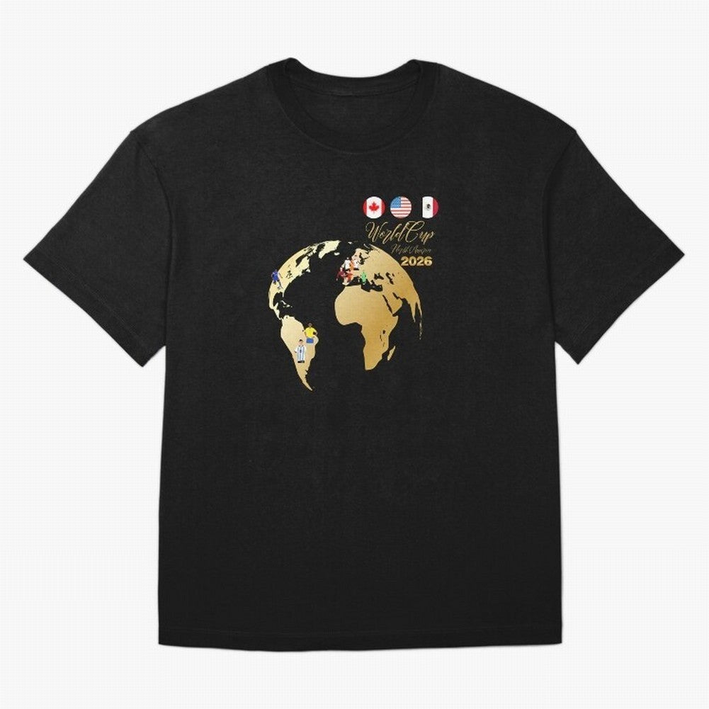World Cup 2026 T-Shirt_70890629 Classic T-Shirt Bring Bold Fan Energy to FIFA World Cup 2026 for Fans of Haaland and Mbappe and Spain, Bringing Classic Soccer Heritage, Championship Pressure, Fan Loyalty and International Pride; Perfect for People