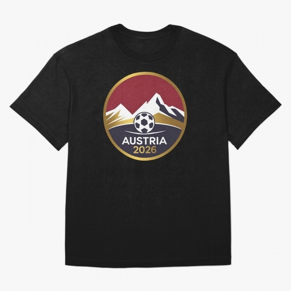 Austria 2026 Classic T-Shirt Follow Global Football Passion for FIFA World Cup 2026, Celebrating Haaland, Portugal, Spain and Germany, Stadium Chants, National Pride, Trophy Dreams and Unforgettable Football Memories; Ideal for Passionate Fans Who
